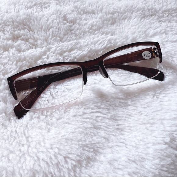 Stylens Accessories - Sophie Tortoise Brown Rectangular Reading Glasses